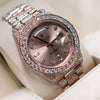 Rolex Rose Gold Day Date President 41mm with complete Custom Diamond Set
