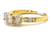 Round Cut 3 Stone Diamond Engagement Ring (1.0 Ct)