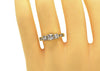 Round Cut 3 Stone Diamond Engagement Ring (1.0 Ct)