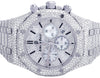 Audemars Piguet Royal Oak 41MM Chrono Steel VS Diamond Watch 33.0 Ct
