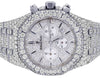 Audemars Piguet Royal Oak 41MM Chrono Steel VS Diamond Watch 36.75 Ct