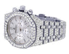Audemars Piguet Royal Oak 41MM Chrono Steel VS Diamond Watch 36.75 Ct